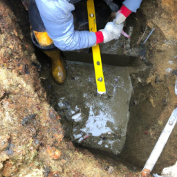 Construction d'un Mur de Soutènement en Blocs de Béton pour un Terrain en Pente Pamiers